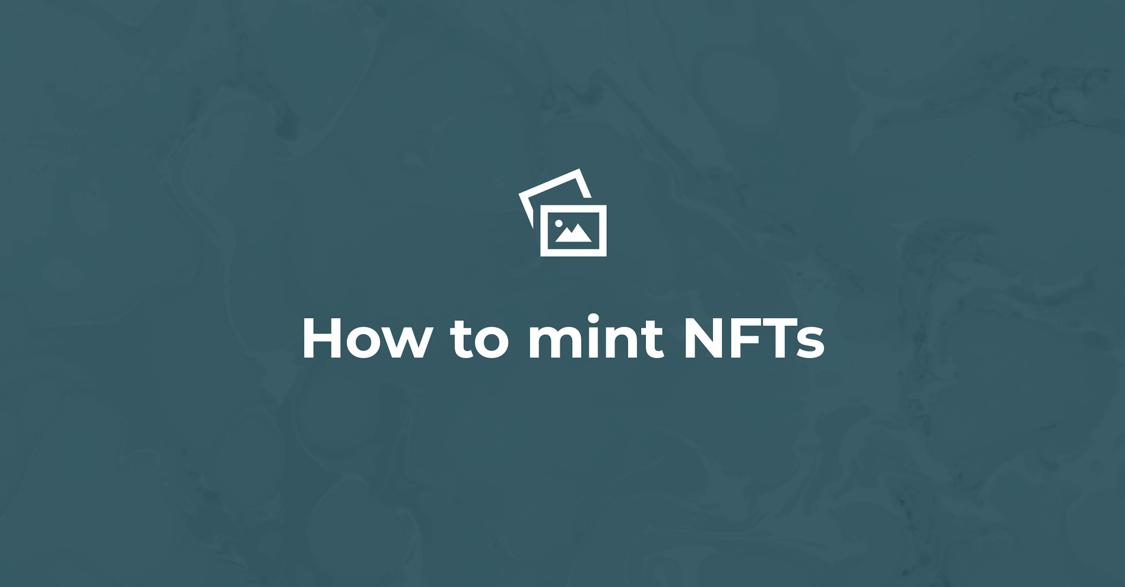How to mint NFTs