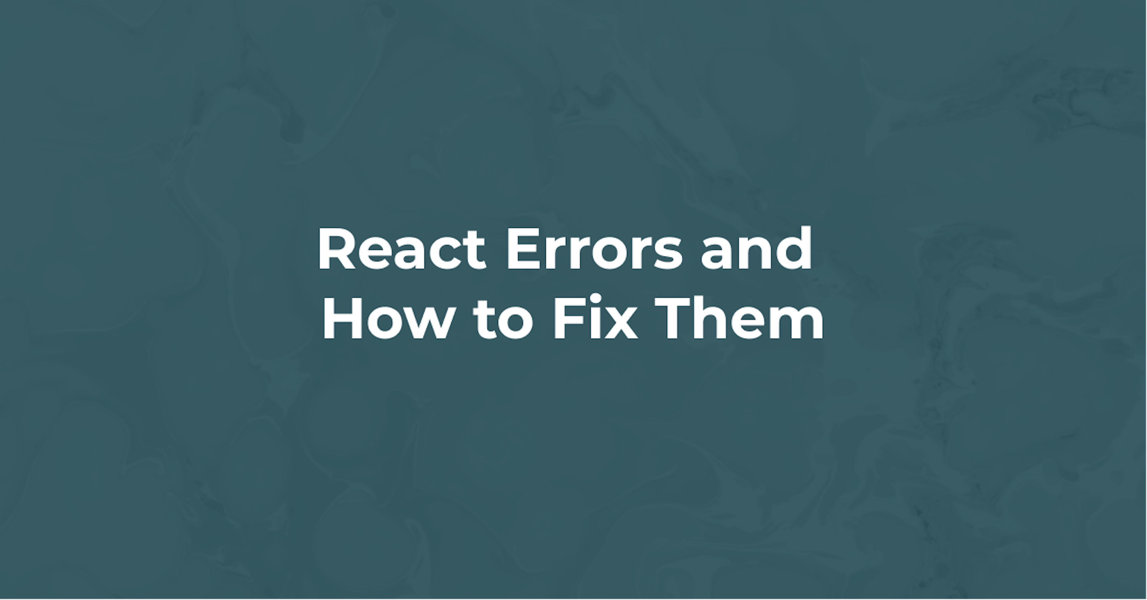 React Errors and How to Fix Them: Not Returning a List Correctly in React JS