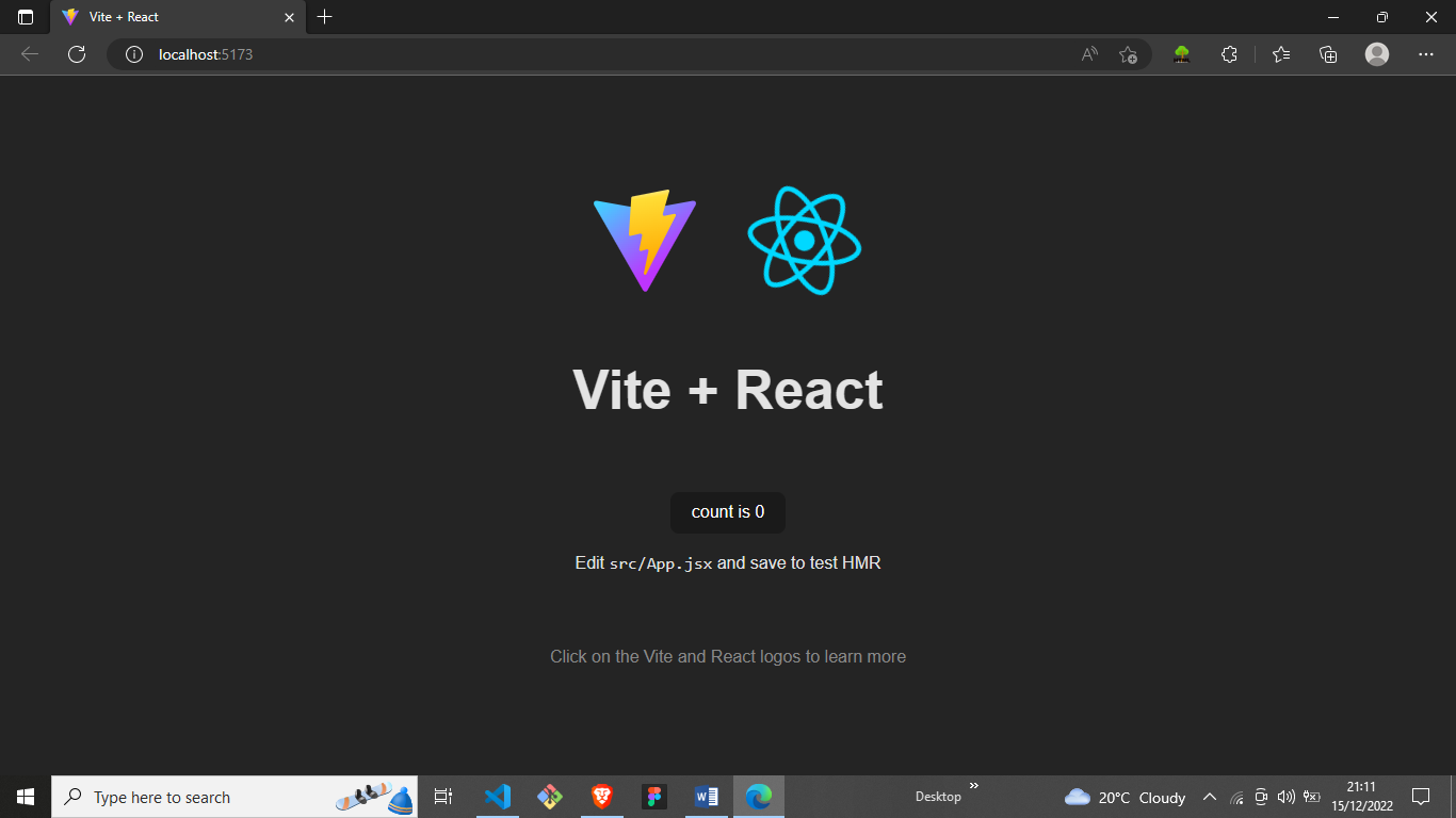 Creating A React Project Using Vite Pre-bundler